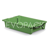 Cajas de plástico apilables y encajables Minerva - Almacenaje y logística -  Cajas de plástico apilables y encajables