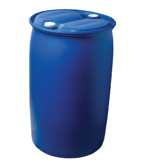 220L bidón HDPE 2 bocas de 2" T8kg