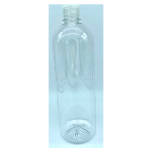 BOTELLA CIL 1000cc TRANSPARENTE 28/410