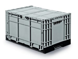 Caisse pliante avec couvercle