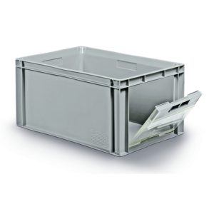 Euro-contenedor con puerta trasera