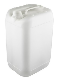 Garrafa 25 litros apilable tara 900 gramos