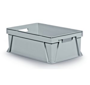 Euro-Contenedor sólido con asas abiertas 600x400x230