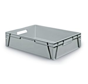 Solid euro container with open handles 800x600x200