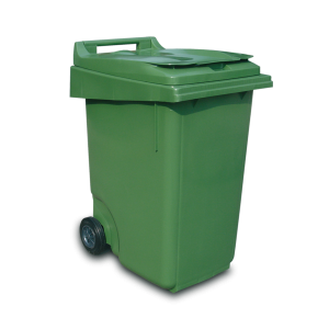 KA-360 Basurera con tapa abatible y ruedas