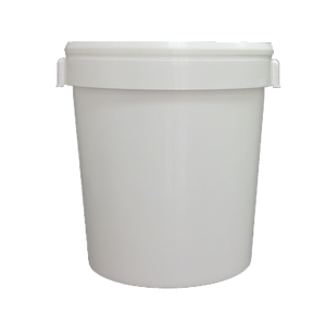 Seau cylindrique avec couvercle et poignée plastique ADR