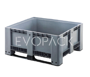 Closed pallet 1200x1000x580mm, 2 feet