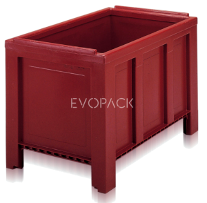 Contenedor JUMBOX 1000x600x662 sólido 4 pies