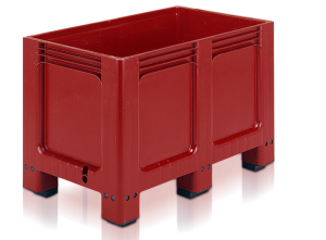 Palot GEOBOX 1000x600x662 sólido 2 patines