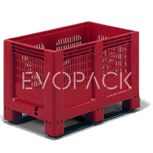 Palot GEOBOX 1000x600x662 rejillado vendimia 2 patines 1000x600x662