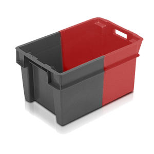 Caja apilable/encajable sólida 600x400x300
