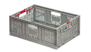 Boîte pliante perforée 400x300x174 mm