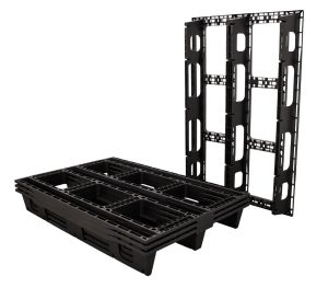 Palet EXPORTACION rejillado encajable 1200x800 3 patines