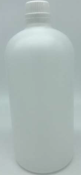 BOUTEILLE CYLINDRIQUE 1L NAT HDPE D28