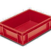 Solid stackable box