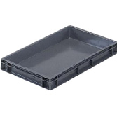 Solid stackable box