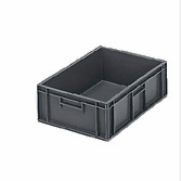 Solid stackable box