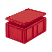 Solid stackable box