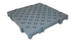Plastic tile 500x500x50 mm